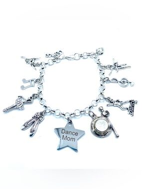 Dance Mom Charm Bracelet Ballet Tap Jazz Dancer